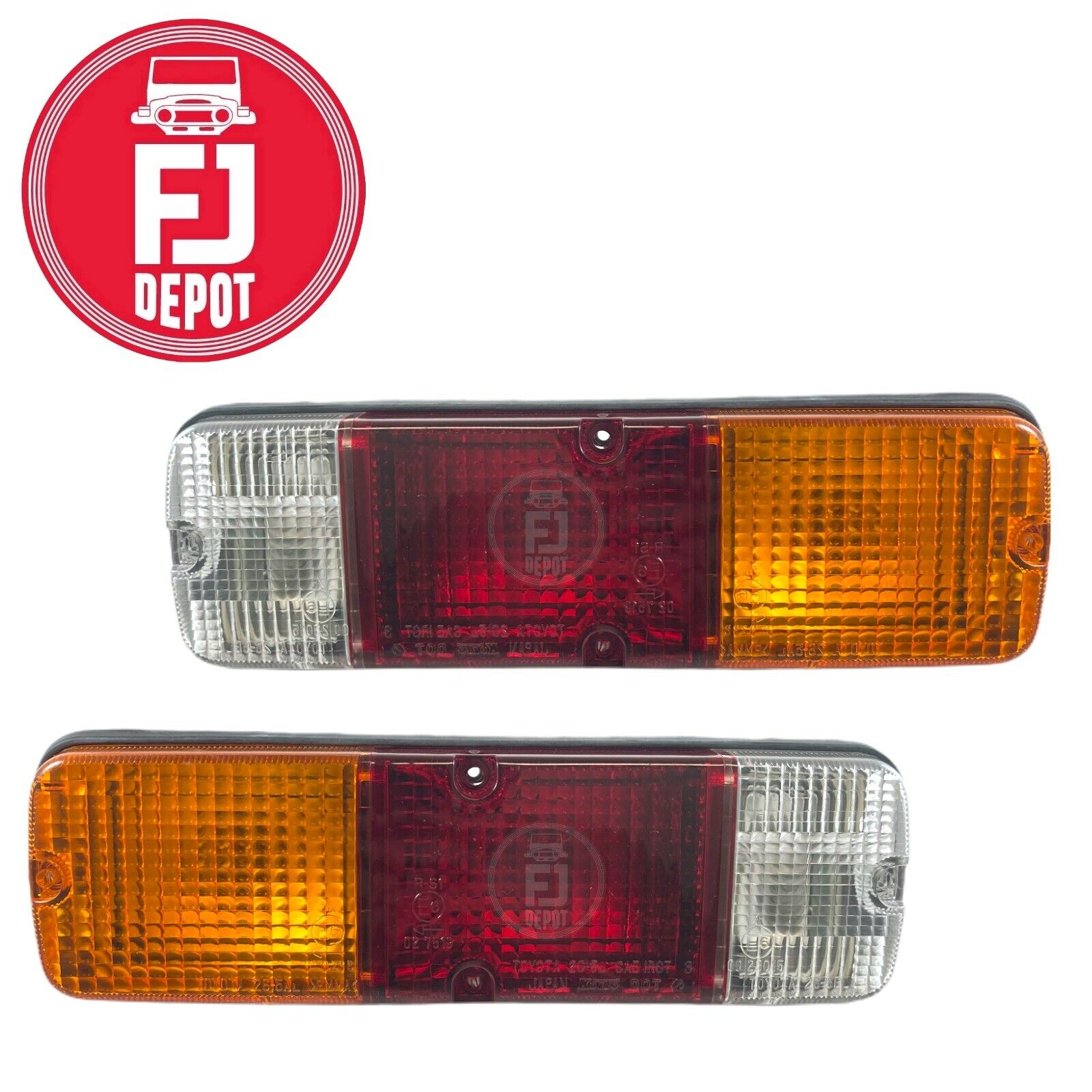 TOYOTA LAND CRUISER FJ40 FJ43 FJ45 BJ40 HJ45 OEM TAIL LIGHTS LAMP