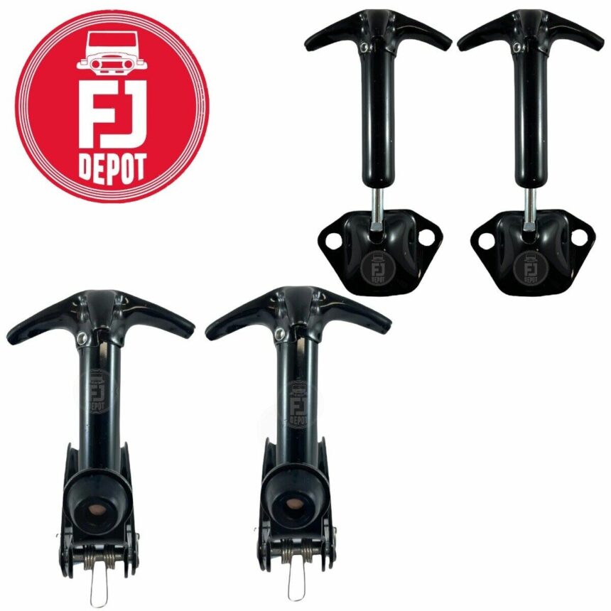 Hood Latch Hook Set (Pair) For Toyota Land Cruiser FJ40, BJ40